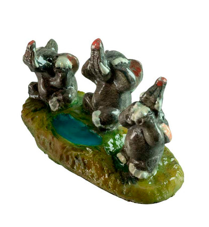 Éléphant De La Sagesse – Figurine En Résine