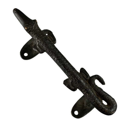 Poignée De Porte Crocodile En Alliage De Cuivre – Accessoire Artisanal Indien