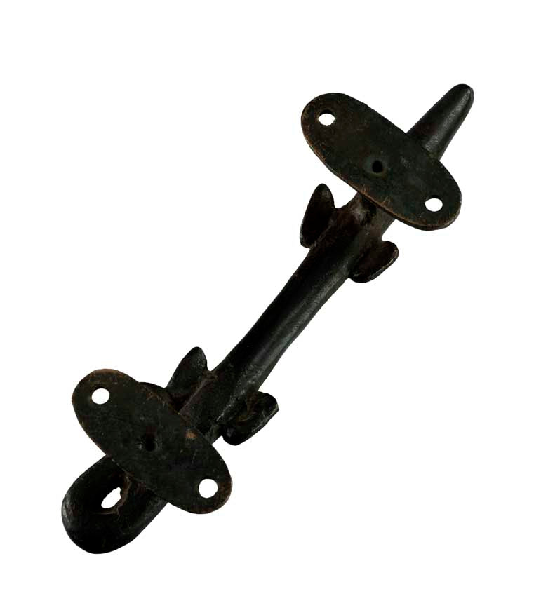 Poignée De Porte Crocodile En Alliage De Cuivre – Accessoire Artisanal Indien