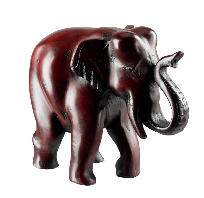 Statuette Éléphant En Résine – Artisanat Népalais