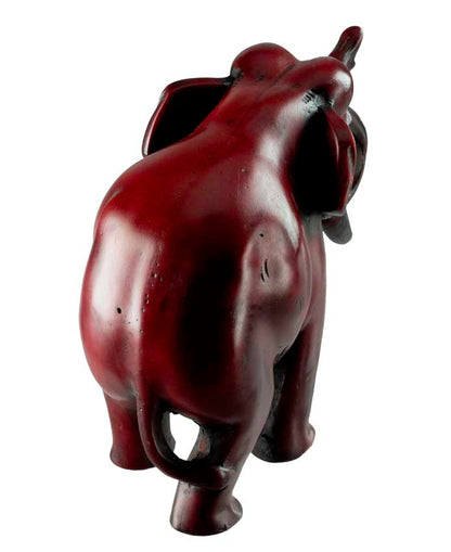 Statuette Éléphant En Résine – Artisanat Népalais