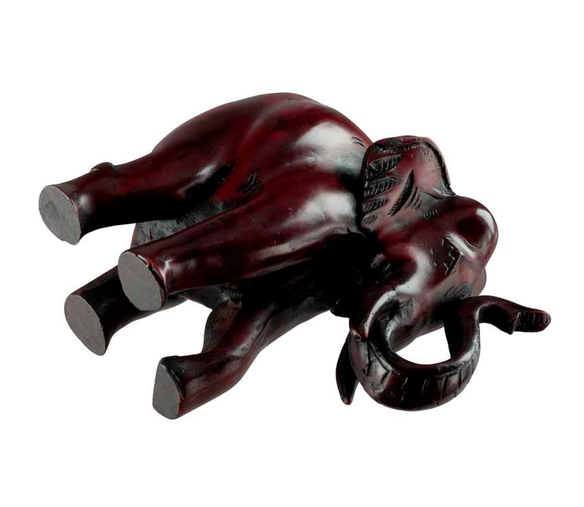 Statuette Éléphant En Résine – Artisanat Népalais