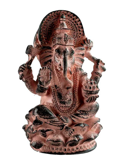Porte-encens Ganesh en résine – support pour bâton d'encens avec figurine amovible