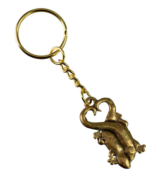 Porte-Clés Couple de Gecko Thaïlandais – Bijou de Sac Original