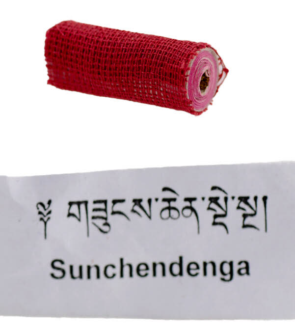 Rouleau de Mantra Tibétain Sunchendenga – Objet Spirituel Bouddhiste Traditionnel