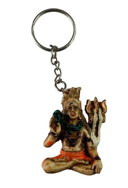 Porte-Clés Shiva en Résine – Symbole de l’Hindouisme