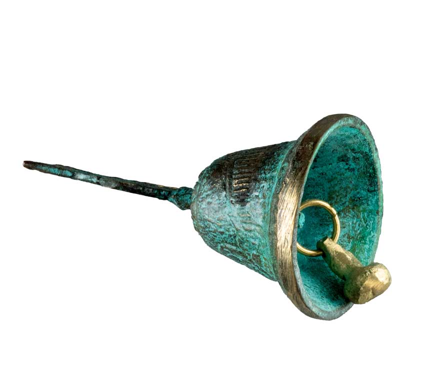 Cloche Chouette en Bronze – Décoration Artisanale de Grèce