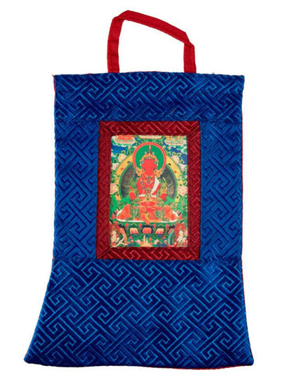Thangka Miniature Bouddha Amitayus – Art Spirituel Du Népal