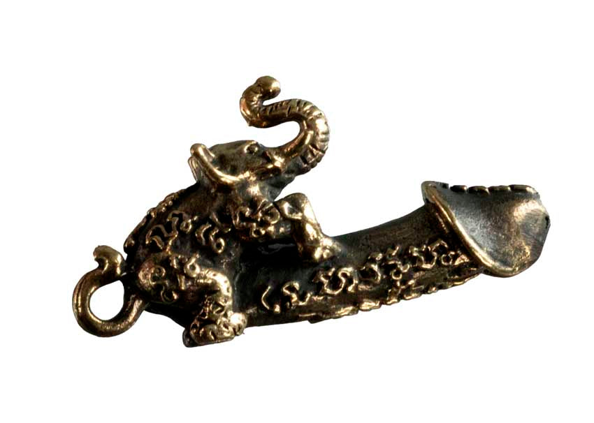 Porte-Clé Zizi Éléphant Yant – Artisanat Thaïlandais