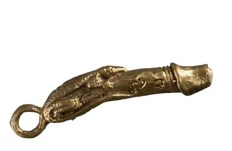 Porte-Clé Zizi Dragon Komodo – Création Artisanale Thaïlandaise