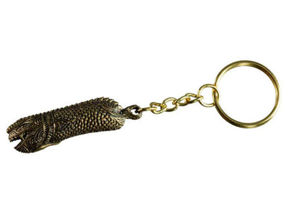 Porte-Clé Zizi Arowana En Laiton – Artisanat Thaïlandais