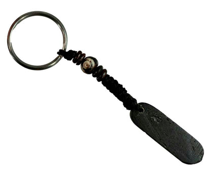 Porte-Clés Om Mani Padme Hum Artisanal en Os de Bovin – Artisanat du Népal