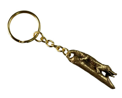 Porte-Clé Zizi Crocodile Palad Khik – Artisanat Thaïlandais