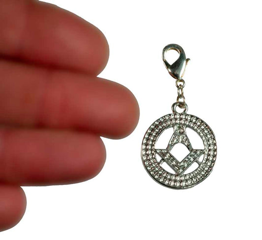 Porte-clé Compas et Équerre Franc-Maçon – Symbole de Fraternité et de Tradition