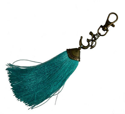 Bijou de Sac Om Hindouiste en Métal – Porte-Clés Artisanal de Thaïlande