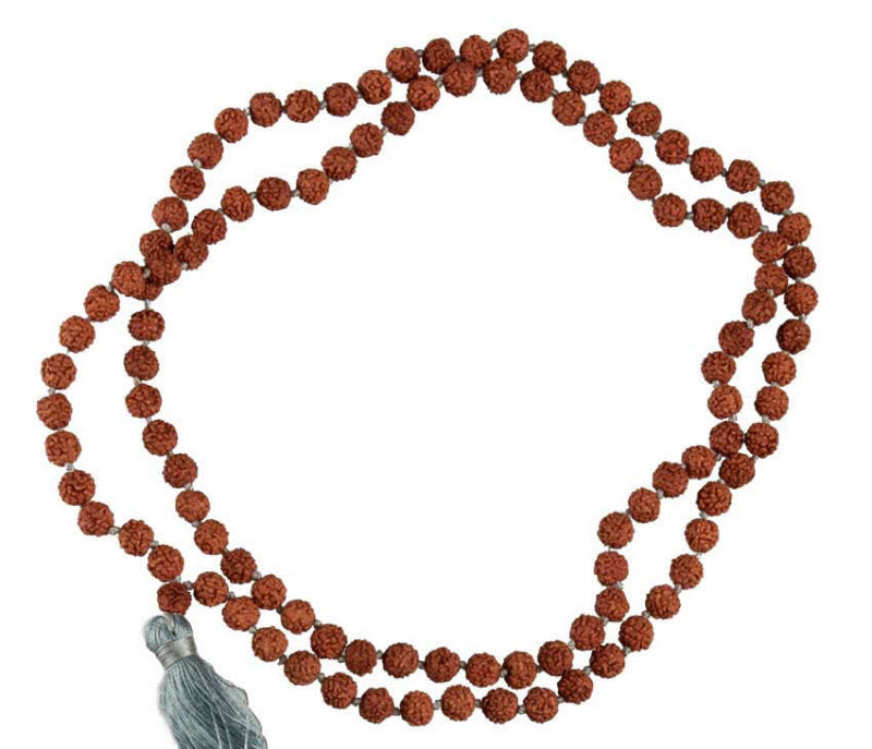 Sautoir Collier Mala Rudraksha – Chapelet Spirituel Du Népal