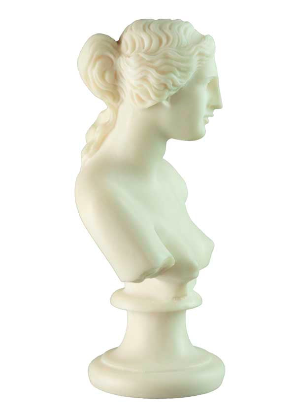 Buste de Vénus Aphrodite en Albâtre – Sculpture de la Déesse Grecque de l'Amour