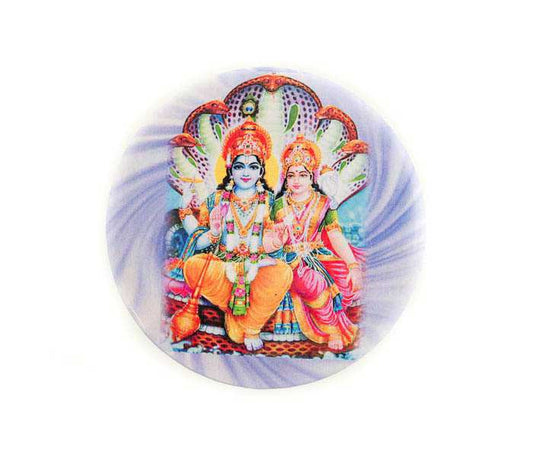 Magnet Inde – Krishna Et Radha, Symboles De L’Amour Divin