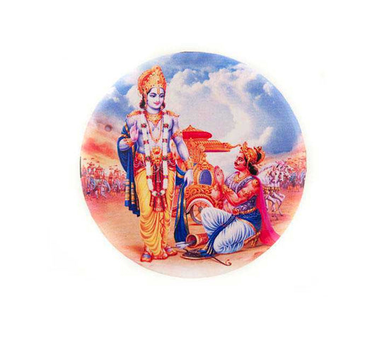 Magnet Inde – Bhagavad Gita, Symbole De Sagesse Spirituelle