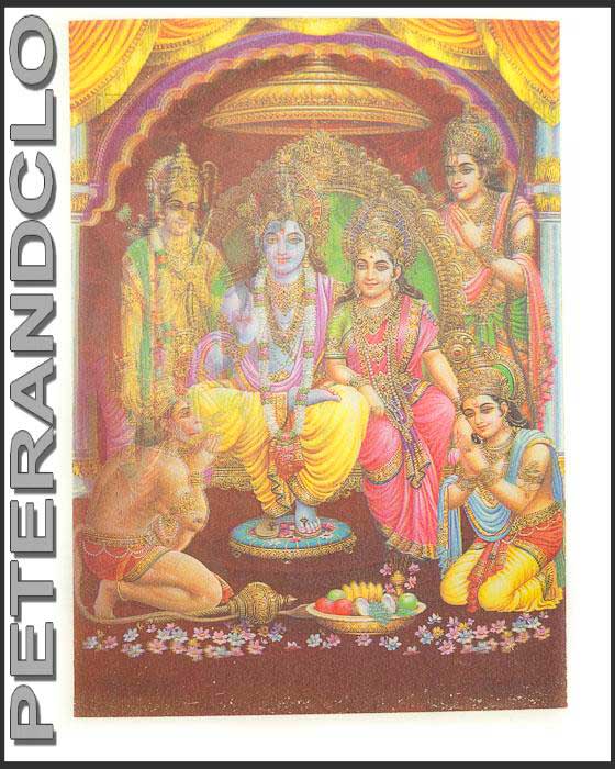 Carte Lenticulaires Lord Shiva Et Parvati – Images Changeantes Hindoues