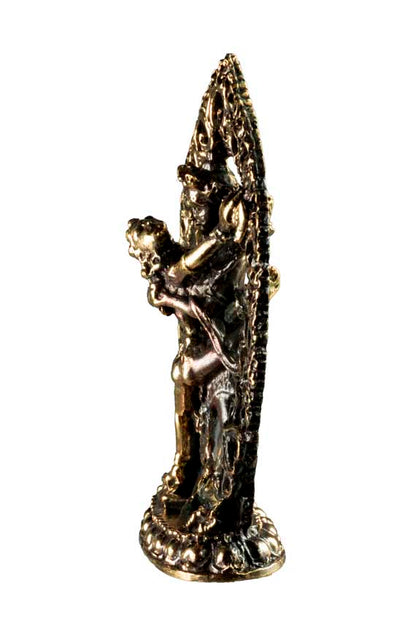Statuette Samvara Vajravarahi en laiton – Divinité du bouddhisme tantrique