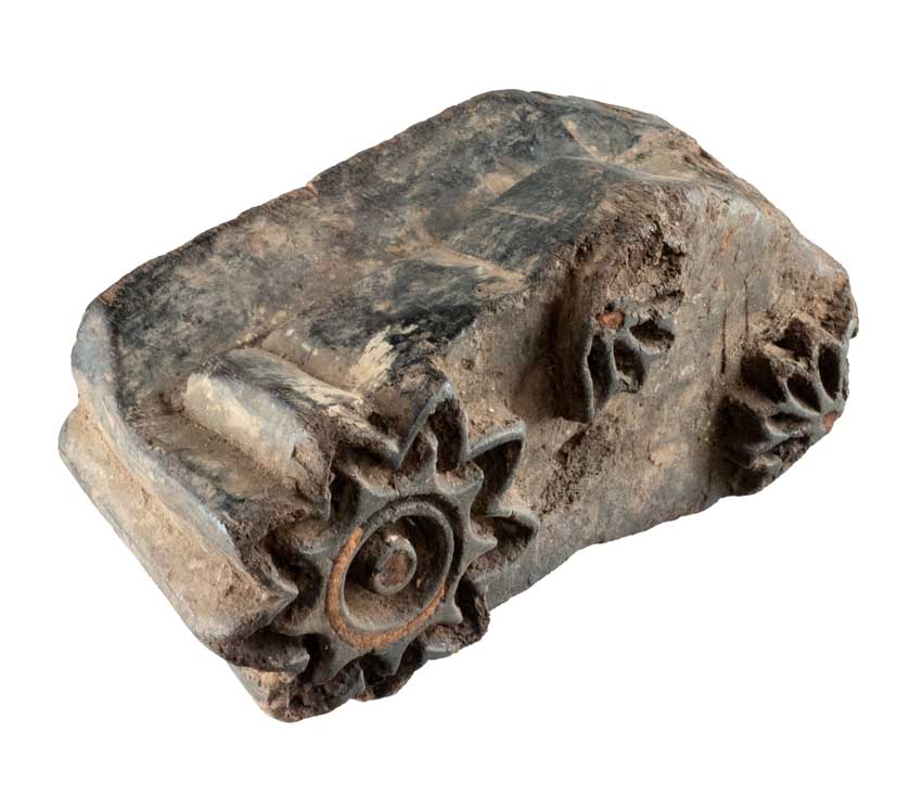 Tampon Bois Indien Block Print Ancien
