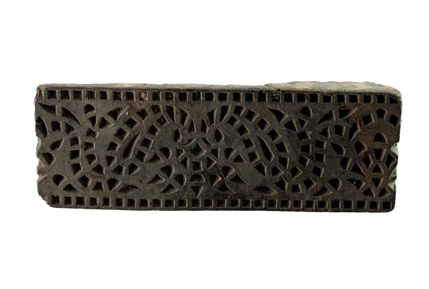 Tampon Indien En Bois – Impression Textile Block Print