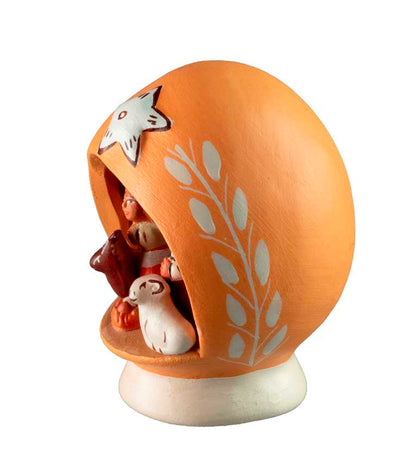Crèche De Noël Du Pérou En Terre Cuite – Artisanat Andin Et Tradition Chrétienne