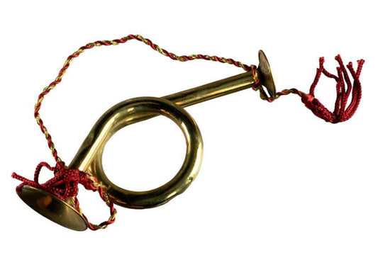 Mini Clairon Décoratif Indien En Cuivre – Trompette Vintage Artisanale