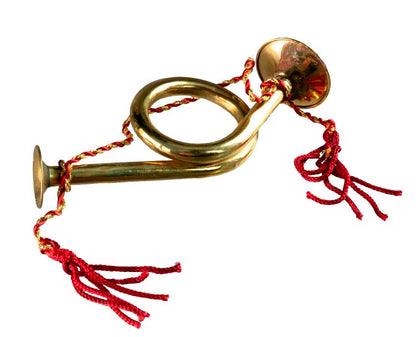 Mini Clairon Décoratif Indien En Cuivre – Trompette Vintage Artisanale