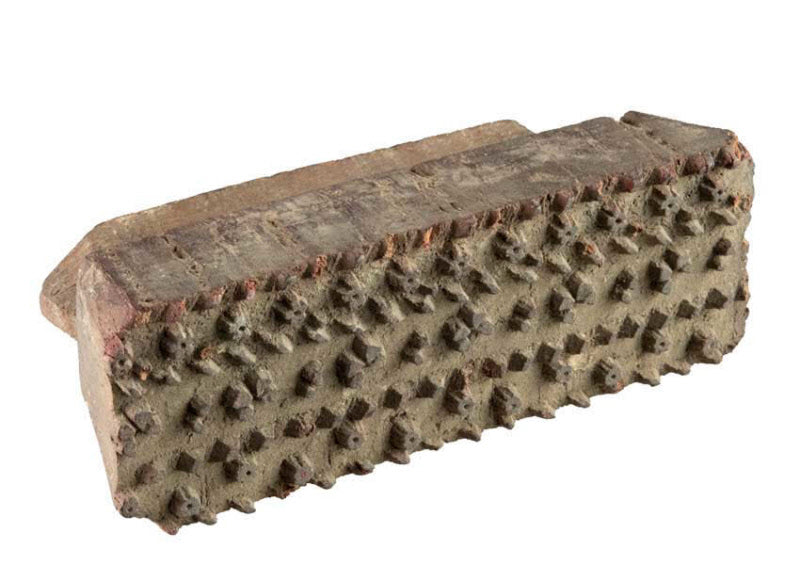 Tampon Indien En Bois Batik Ancien Motif Floral
