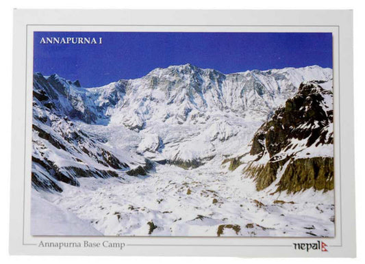 Carte Postale Annapurna Camp de Base – Paysage de l’Himalaya du Népal