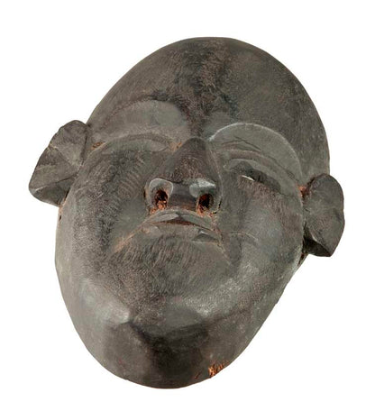 Masque Chamanique Tharu Népalais – Art De L’Himalaya – Bois