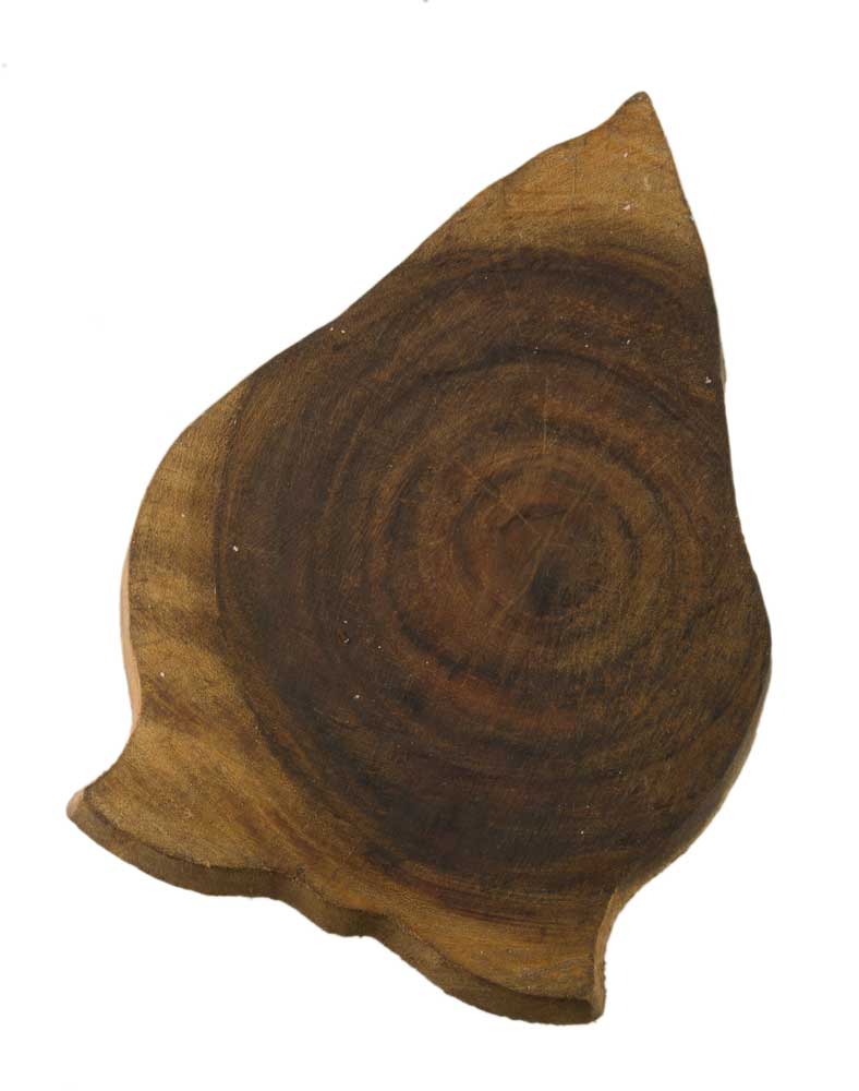 Tampon Encreur En Bois Sculpté – Motif Arbre De Vie