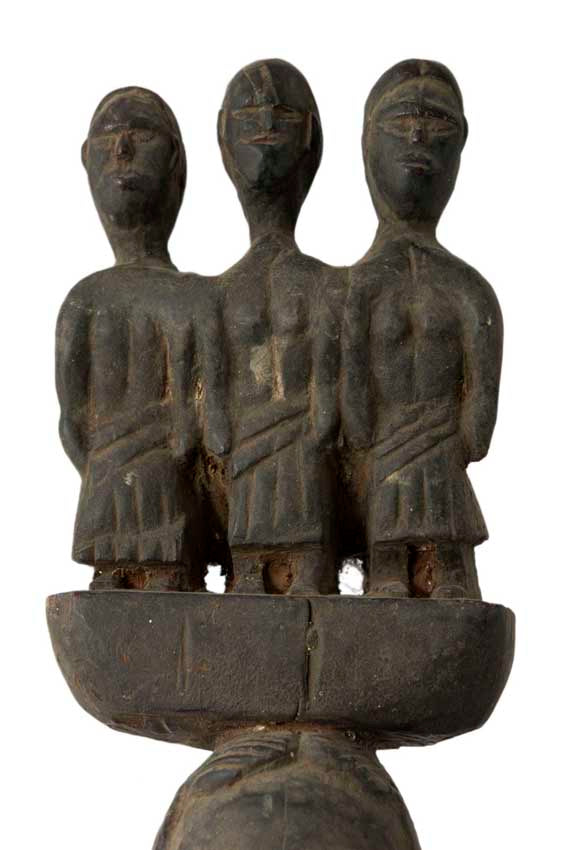 Dhodro Banam Santal – Vièle Anthropomorphe Sarangi Ancienne 74 cm