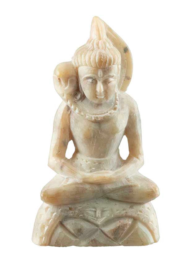 Statuette Shiva En Pierre Sculptée – Artisanat De Varanasi