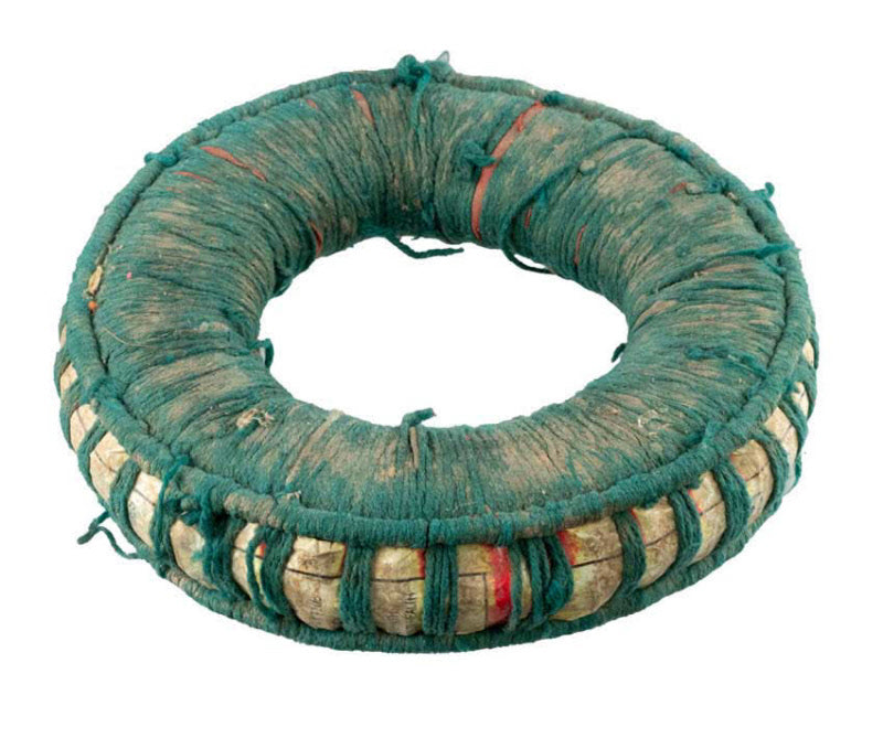 Coussin pour bol tibétain chantant ancien Ø 15 cm – tradition et authenticité du Népal Newar