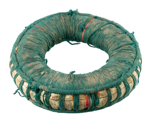 Coussin pour bol tibétain chantant ancien Ø 15 cm – tradition et authenticité du Népal Newar
