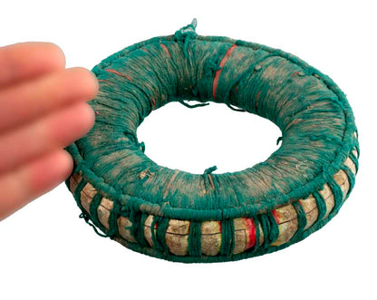Coussin pour bol tibétain chantant ancien Ø 15 cm – tradition et authenticité du Népal Newar