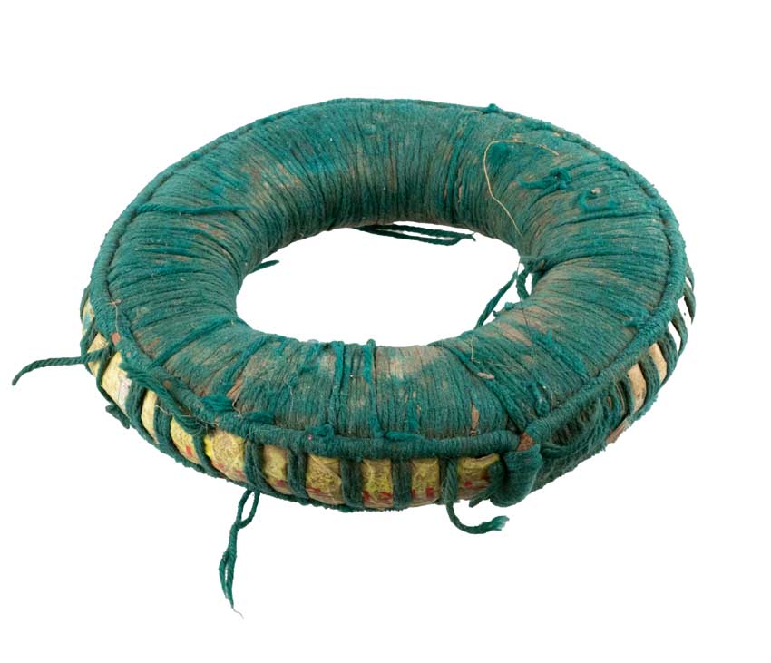 Coussin pour bol tibétain Ø 13 cm – tradition himalayenne et artisanat népalais Newar