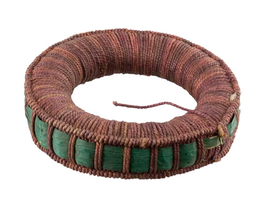 Coussin pour bol chantant tibétain Ø 11,5 cm – accessoire authentique artisanal du Népal Newar