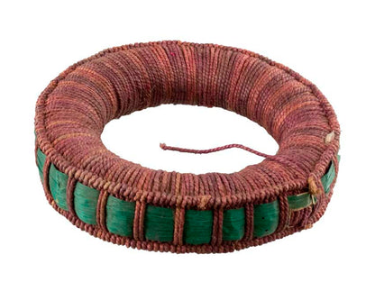 Coussin pour bol chantant tibétain Ø 11,5 cm – accessoire authentique artisanal du Népal Newar