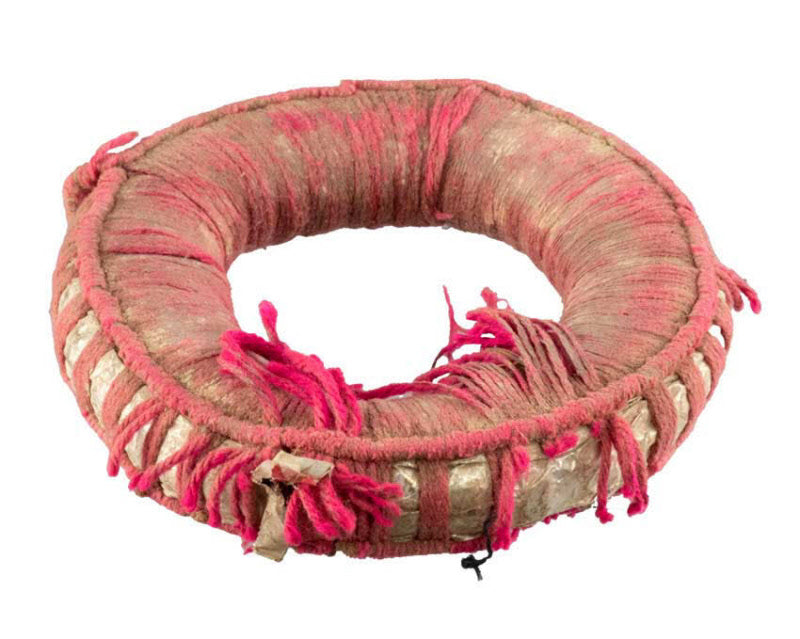 Coussin pour bol chantant tibétain Ø 17,5 cm – confort et tradition artisanale du Népal Newar