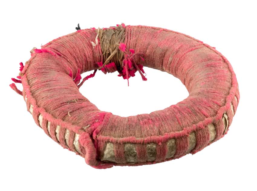 Coussin pour bol chantant tibétain Ø 17,5 cm – confort et tradition artisanale du Népal Newar
