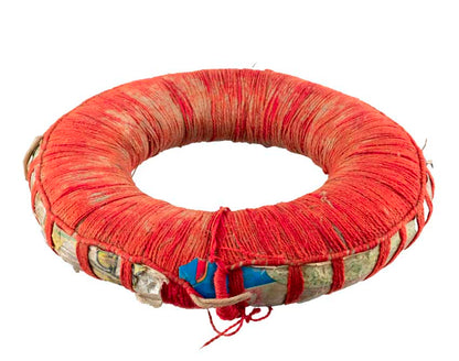 Coussin pour bol tibétain Ø 15,5 cm – artisanat ethnique traditionnel du Népal Newar