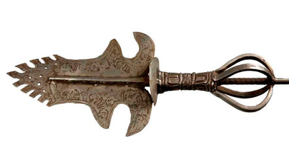 Khadga – Épée de Manjushri en Fer, Symbole de la Sagesse Bouddhiste