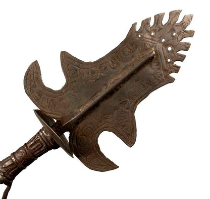 Khadga – Épée de Manjushri en Fer, Symbole de la Sagesse Bouddhiste