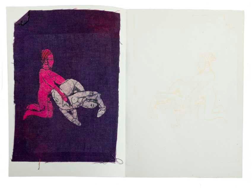 Tenture Kamasutra Batik – Carte Postale Érotique d’Inde