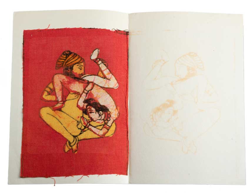 Tenture Kamasutra Batik – Carte Postale Érotique d’Inde