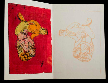 Tenture Kamasutra Batik – Carte Postale Érotique d’Inde